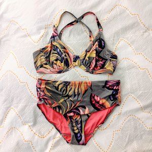 Fantasie Kuramathi Bikini - 36D top, Size M bottom
